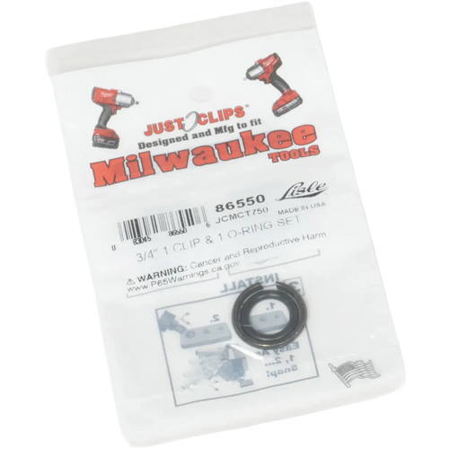 3/4" Clip & O-Ring Set for Milwaukee Rock Safety Industrial Ltd