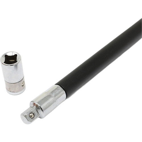 Tournevis flexible extra-long avec adaptateur carr&eacute; 1/4" x hexagonal 1/4" Rock Safety Industrial Ltd