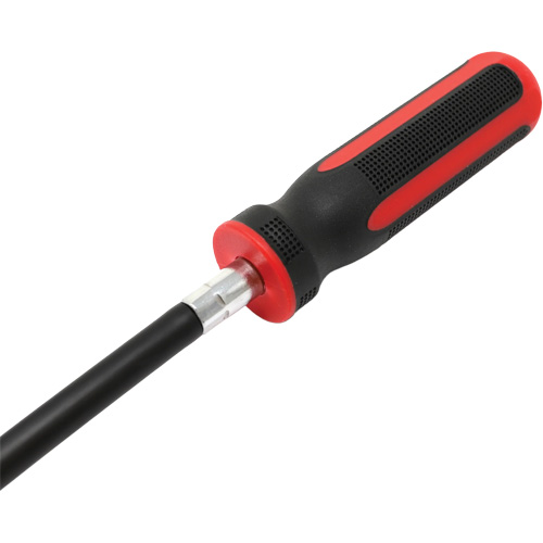 Tournevis flexible extra-long avec adaptateur carr&eacute; 1/4" x hexagonal 1/4" Rock Safety Industrial Ltd