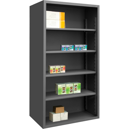 &eacute;tag&egrave;re robuste, Acier, Boulonn&eacute;, Capacit&eacute; 850 lb, 48" la x 72" h x 18" p Rock Safety Industrial Ltd