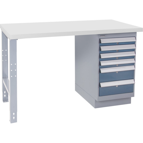 &eacute;tabli industriel, 30" la x 72" p x 34" h, Capacit&eacute; 1000 lb Rock Safety Industrial Ltd