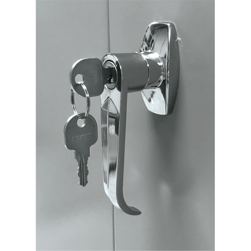 Storage Cabinet, Steel, 4 Shelves, 78" H x 48" W x 24" D, Grey Rock Safety Industrial Ltd