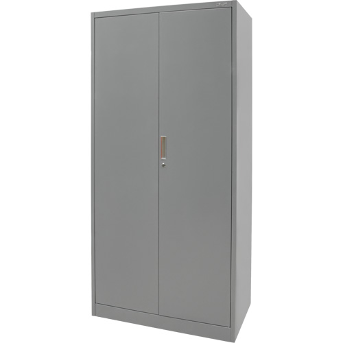 Combination Storage Cabinet, 36" W x 18" D x 72" H, Grey Rock Safety Industrial Ltd