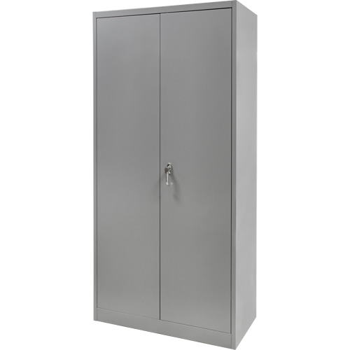 Armoire garde-robe, Acier, 36" la x 18" p x 72" h, Gris Rock Safety Industrial Ltd