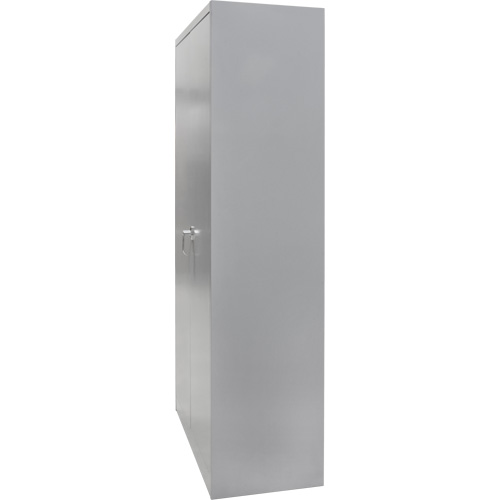 Armoire garde-robe, Acier, 36" la x 18" p x 72" h, Gris Rock Safety Industrial Ltd