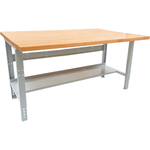 Industrial Modular Workbench, 1000 lbs. Cap., 72" W x 48" D Rock Safety Industrial Ltd