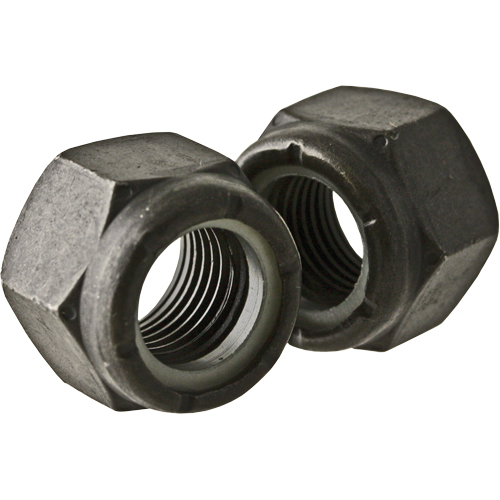 Hex Nut, 5/8" Dia., Black Oxide, Coarse Rock Safety Industrial Ltd