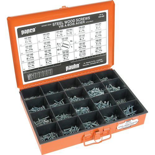 Assortiment de vis de bois Rock Safety Industrial Ltd