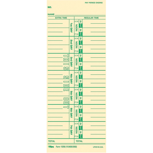 Time Cards Rock Safety Industrial Ltd