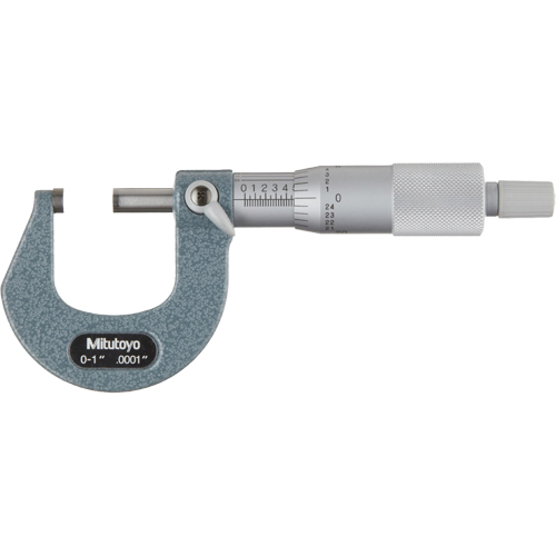 Micrometer, With Ratchet Stop, 0" - 1" Rock Safety Industrial Ltd