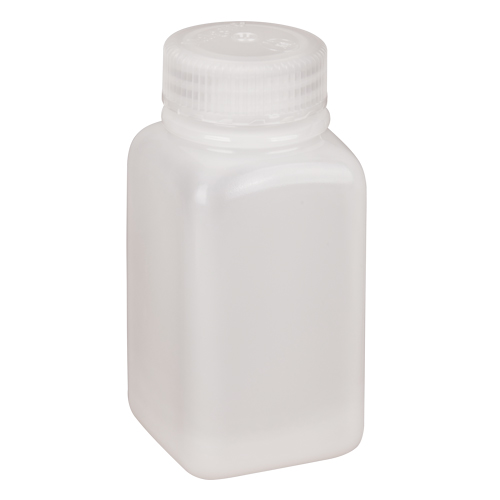 Easy-Grip Space-Saver Bottles, Square, 6 oz., Plastic Rock Safety Industrial Ltd