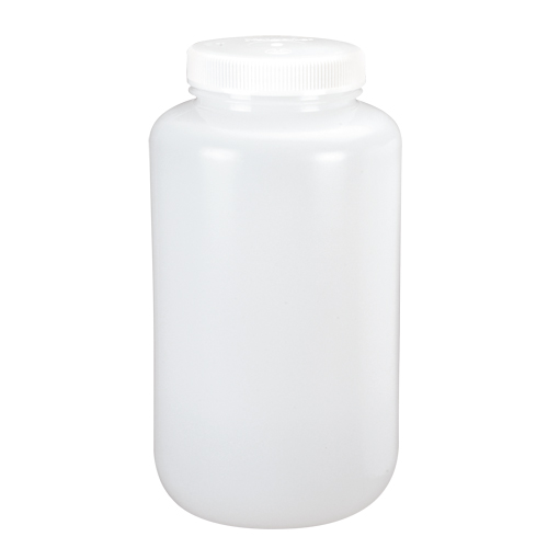 Bouteilles &agrave; large ouverture, Ronde, 1/2 gal., Plastique Rock Safety Industrial Ltd