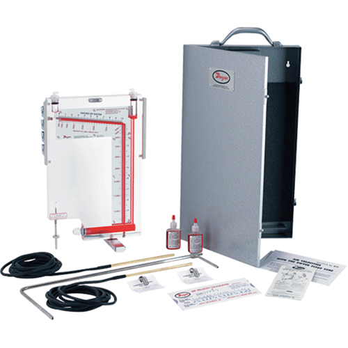 Manom&egrave;tres inclin&eacute;s & &agrave; colonnes, Analogique, 0 - 23 po en c.e. Rock Safety Industrial Ltd