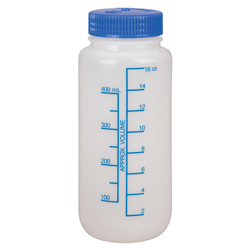 Wide-Mouth Bottles, Round, 16 oz., Plastic Rock Safety Industrial Ltd