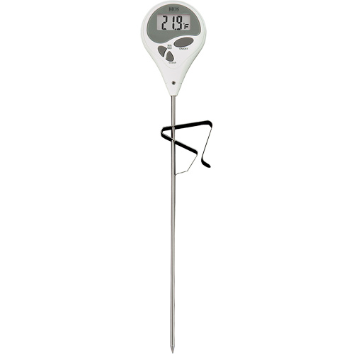Thermom&egrave;tre &agrave; friture/ bonbons, Contact, Num&eacute;rique, 14-428°F (10-220°C) Rock Safety Industrial Ltd