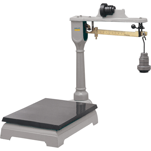 Balances &agrave; plateau &agrave; fl&eacute;au m&eacute;canique, 16" lo x 12" la, Capacit&eacute; de 100 kg Rock Safety Industrial Ltd
