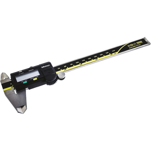Pieds &agrave; coulisse ABS Digimatic, R&eacute;solution de 0,0005" (0,01 mm), 0" - 6" (0 mm - 152 mm) gamme de mesure Rock Safety Industrial Ltd