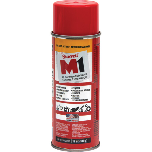 Huile M1, 12 oz, Canette a&eacute;rosol Rock Safety Industrial Ltd