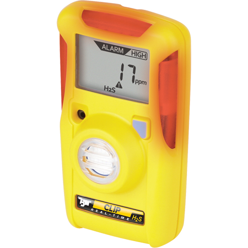 D&eacute;tecteur monogaz BW Clip Real Time, Simple Gaz, H2S Rock Safety Industrial Ltd