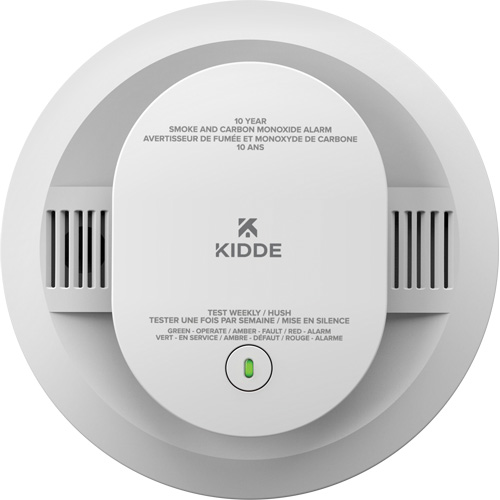 Combination Smoke & Carbon Monoxide Alarm, Battery Operated Rock Safety Industrial Ltd
