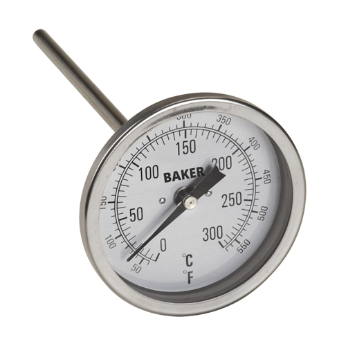 Bi-Metal Thermometers, Contact, Analogue, 50-550°F (0-260°C) Rock Safety Industrial Ltd