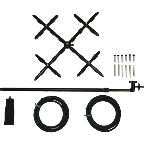 Ensemble de matrices de v&eacute;locit&eacute; en 16 points a/manche t&eacute;lescopique pour balom&egrave;tre Rock Safety Industrial Ltd