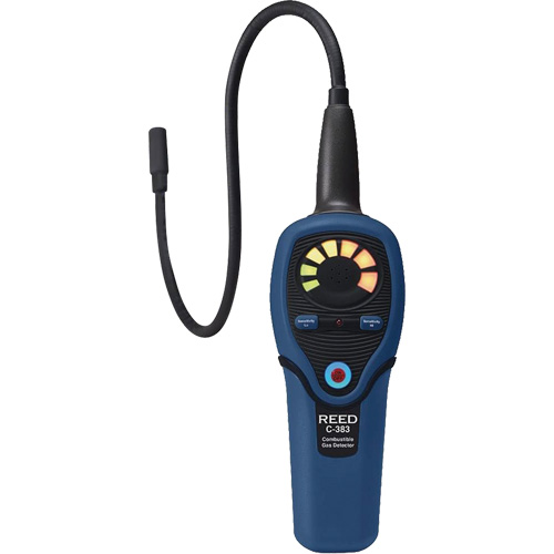 Combustible Gas Leak Detector, 5.0 ppm, Display & Sound Alert Rock Safety Industrial Ltd
