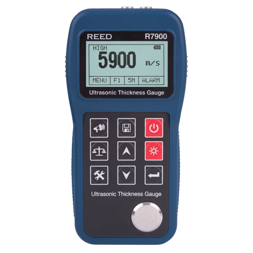 Ultrasonic Thickness Gauge with ISO Certificate, Digital Display, Ultrasound, 0.03" - 15.7" (0.65 mm - 400 mm) Range Rock Safety Industrial Ltd