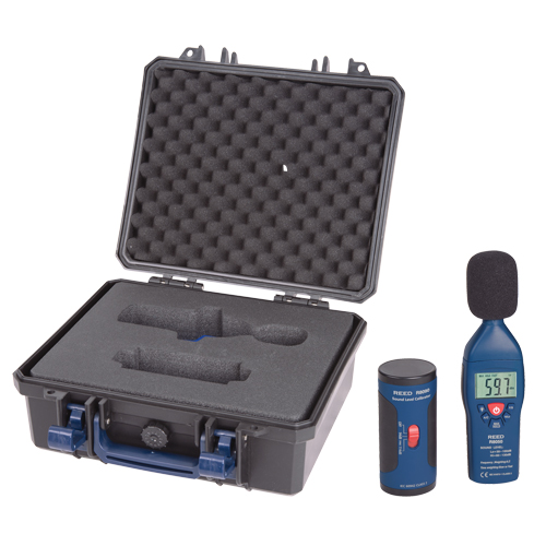 Ensemble de sonom&egrave;tre et calibrateur, Gamme de mesure 30 - 130 dB Rock Safety Industrial Ltd