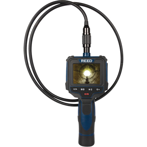 Cam&eacute;ra d'inspection endoscope enregistrable, 2,5" Affichage, 640 x 480 pixels, 8 mm (0,31") T&ecirc;te de cam&eacute;ra Rock Safety Industrial Ltd