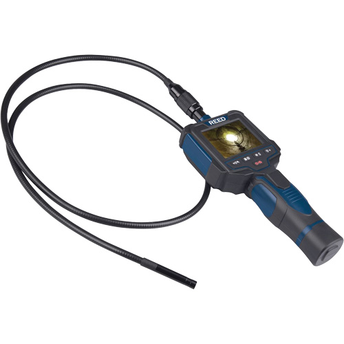 Cam&eacute;ra d'inspection endoscope enregistrable, 2,5" Affichage, 640 x 480 pixels, 8 mm (0,31") T&ecirc;te de cam&eacute;ra Rock Safety Industrial Ltd