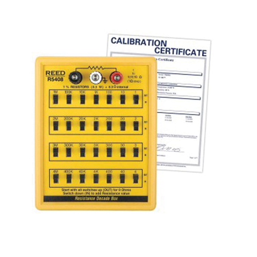 Resistance Decade Box (includes ISO Certificate) Rock Safety Industrial Ltd