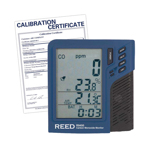 Carbon Monoxide Monitor with Temperature & Humidity (includes ISO Certificate) Rock Safety Industrial Ltd