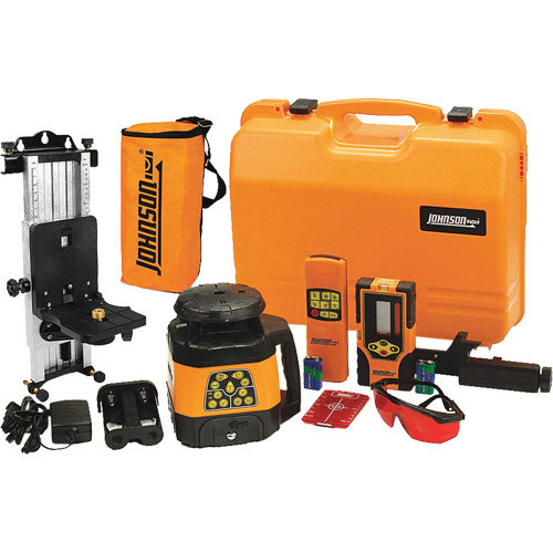 Laser rotatif horizontal et vertical &agrave; nivellement automatique et faisceau rouge, 200' (60 m), 635 N.m Rock Safety Industrial Ltd