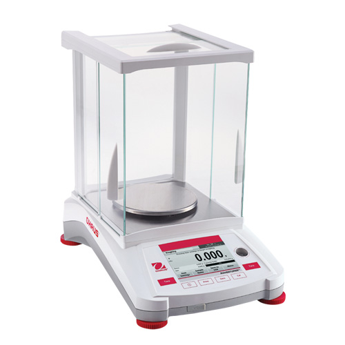 Balance &eacute;lectronique avec &eacute;talonnage externe AX223/E Adventurer, Capacit&eacute; 220 g, Graduations 1 mg Rock Safety Industrial Ltd