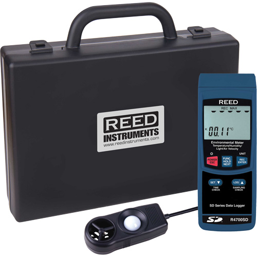 Compteur-enregistreur environnemental Rock Safety Industrial Ltd