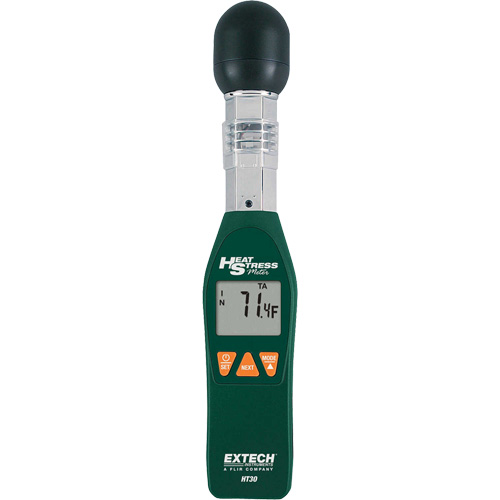 Compteur de contrainte thermique &agrave; thermom&egrave;tre globe mouill&eacute; Extech Rock Safety Industrial Ltd