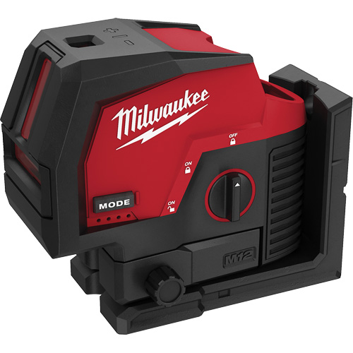 M12  Green Cross Line and Plumb Points Cordless Laser (Tool Only) Rock Safety Industrial Ltd