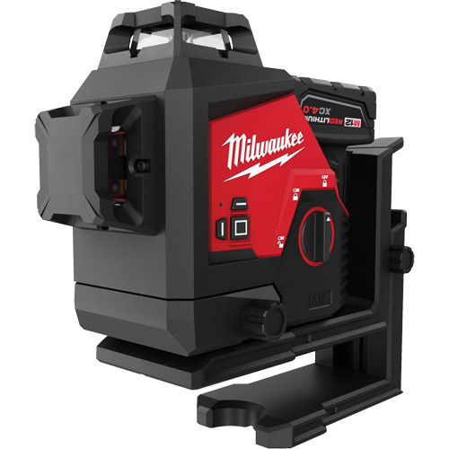 M12 360-Degree 3-Plane Cordless Laser Kit, 125' (38.1 m), 530 Nm Rock Safety Industrial Ltd