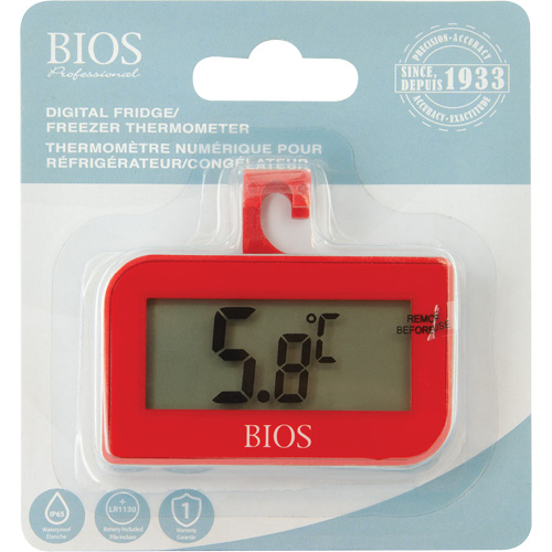 Thermom&egrave;tre num&eacute;rique de r&eacute;frig&eacute;rateur et cong&eacute;lateur, Sans contact, Num&eacute;rique, -4-122°F ( -20-50°C) Rock Safety Industrial Ltd