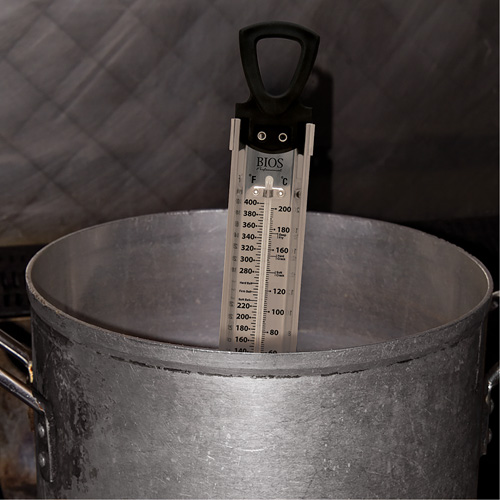 Thermom&egrave;tre &agrave; friture/ bonbons haut de gamme, Contact, Num&eacute;rique, 60-400°F (20-200°C) Rock Safety Industrial Ltd
