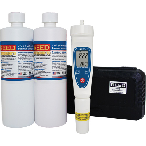 Trousse de pH-m&egrave;tre et de solution tampon Rock Safety Industrial Ltd