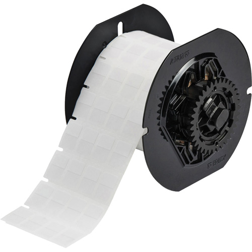 &eacute;tiquettes enveloppantes auto-laminables, Vinyle, 0,5" lo x 0,75" h, Blanc Rock Safety Industrial Ltd