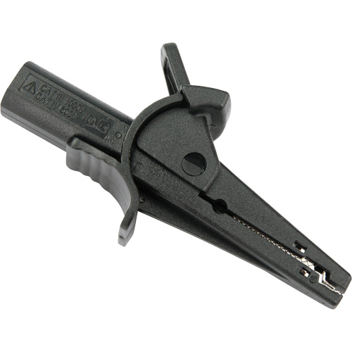 Pince crocodile noire pour le v&eacute;rificateur disolement haute tension R5002 Rock Safety Industrial Ltd