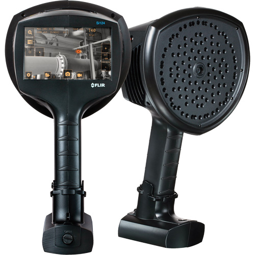 Cam&eacute;ra d'imagerie acoustique industrielle Si124-LD Plus pour la d&eacute;tection de fuites d'air comprim&eacute;, 14°- 122° F ( -10° - 50° C ) Rock Safety Industrial Ltd