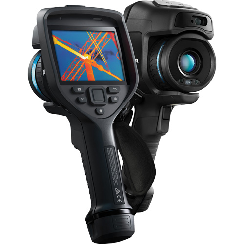 Cam&eacute;ra d'imagerie thermique am&eacute;lior&eacute;e E96 avec objectif de 24° & 42°, 640 x 480 pixels, -20° - 1500°C (-4° - 2732°F), 30 mK/40 mk Rock Safety Industrial Ltd