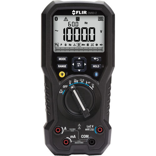 Industrial Digital Multimeter with METERLiNK&reg;, AC/DC Voltage, AC/DC Current Rock Safety Industrial Ltd