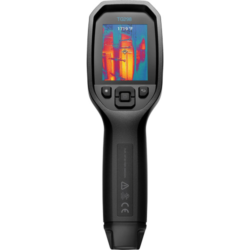 TG298 30:1 High Temperature Spot IR Thermal Imaging Camera with Bullseye Laser, 320 x 240 pixels, -25° - 1080°C (-130° - 1976°F), <70 mK Rock Safety Industrial Ltd