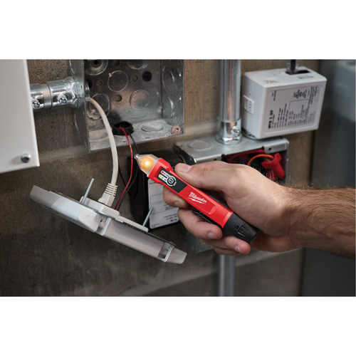 Dual Range Non-Contact Voltage Detector, 12 V - 49 V/50 V - 1000 V, Display & Sound Alert Rock Safety Industrial Ltd