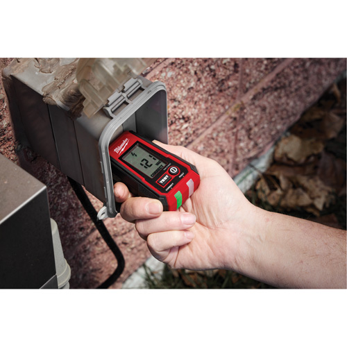 D&eacute;tecteur de tension avec DEL et testeur de prise DDFT, 50 V - 1000 V, Alerte Affichage & son Rock Safety Industrial Ltd